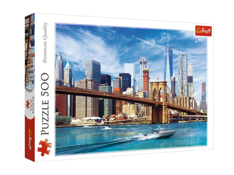 Trefl Puzzle Výhled na New York 500 dílků